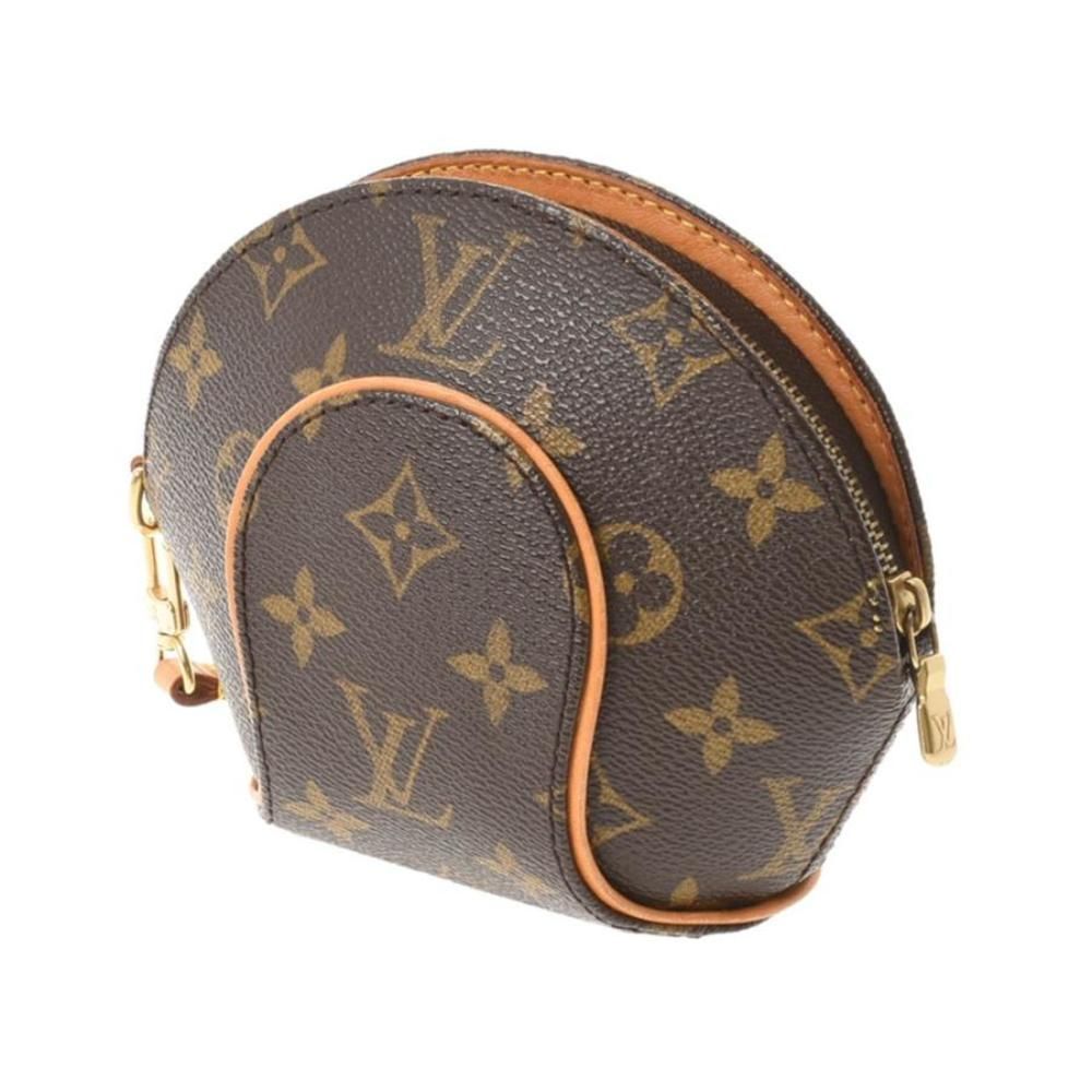 Louis Vuitton Monogram Mini Ellipse Brown Canvas Pouch - Picture 2 of 5
